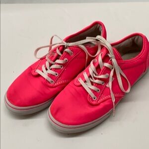 Vans 6.5 pink sneakers